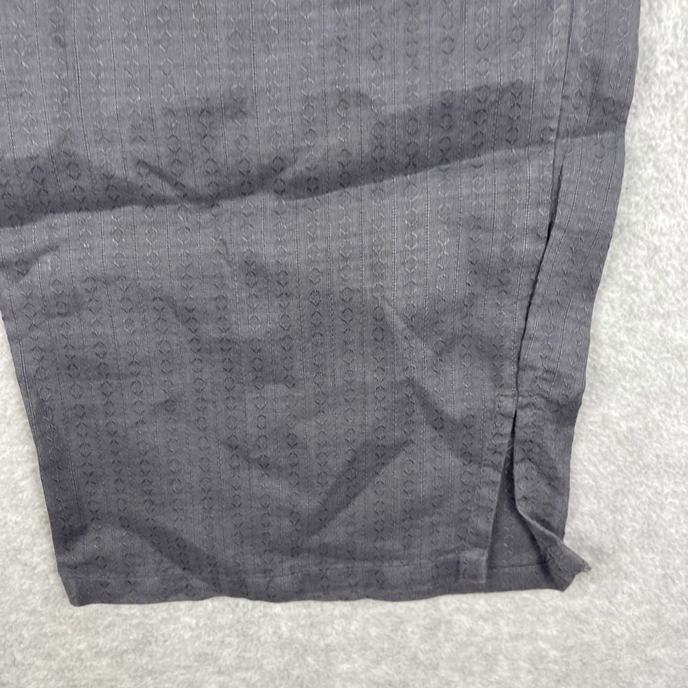 Russ Berens Linen Pull On Pants Womens S Gray Relaxed Lagenlook - Picture 4 of 10